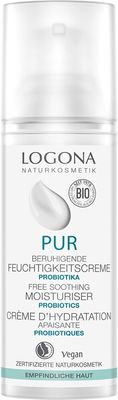 Logona PUR sanfte & beruhigende Feuchtigkeitscreme Bio-Kamillenextr. + Probiotika