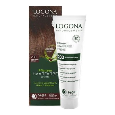 Logona Pflanzen Haarfarbe Creme 230 maronenbraun