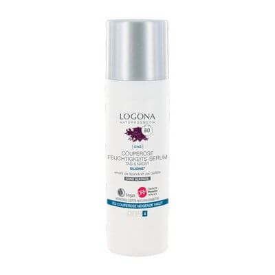 Logona MED Couperose Feuchtigkeits-Serum Rotalgenextrakt SILIDNE