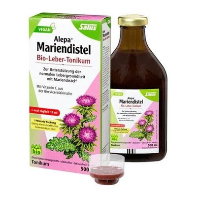 ALEPA Mariendistel Bio-Leber-Tonikum Salus