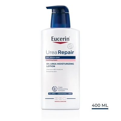 EUCERIN UreaRepair PLUS Lotion 5% mit Duft
